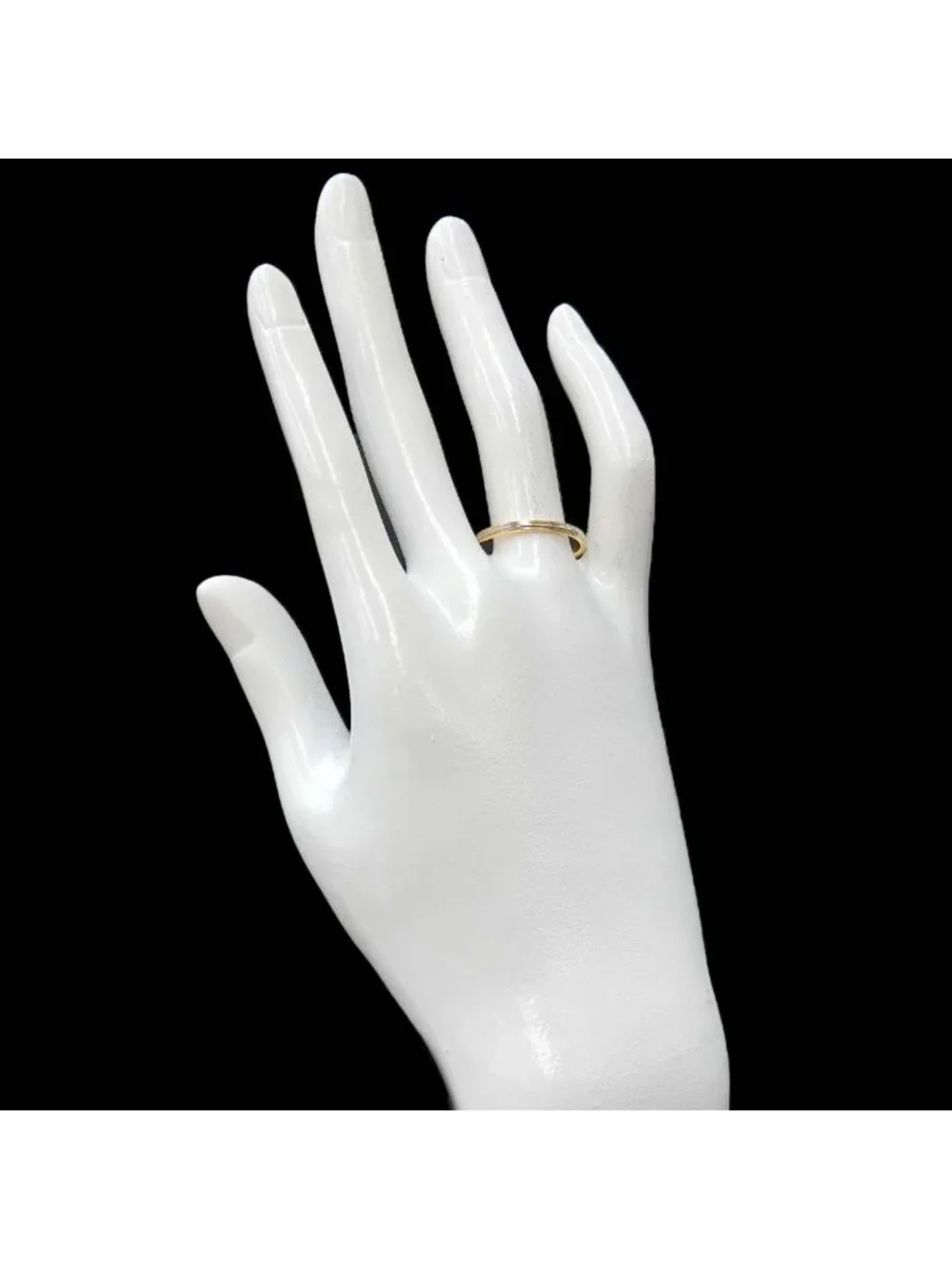 Tiffany & Co Ring Platinum Pt 18k YG Yellow Gold
